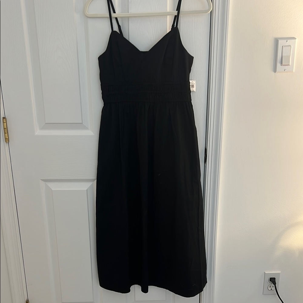 Old Navy Black Spaghetti Strap Dress
